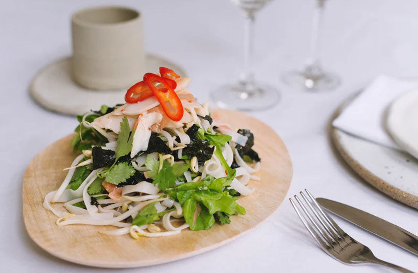 Abalone "Asian Fusion" Salad
