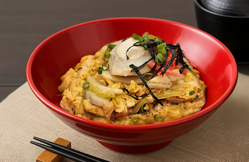 Awabi Don with Egg
