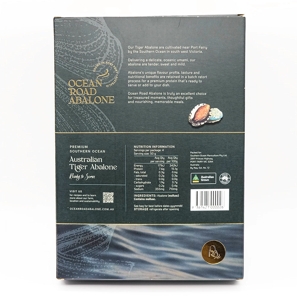 Ocean Road Abalone 200g Retort Pack – Premium Australian Abalone