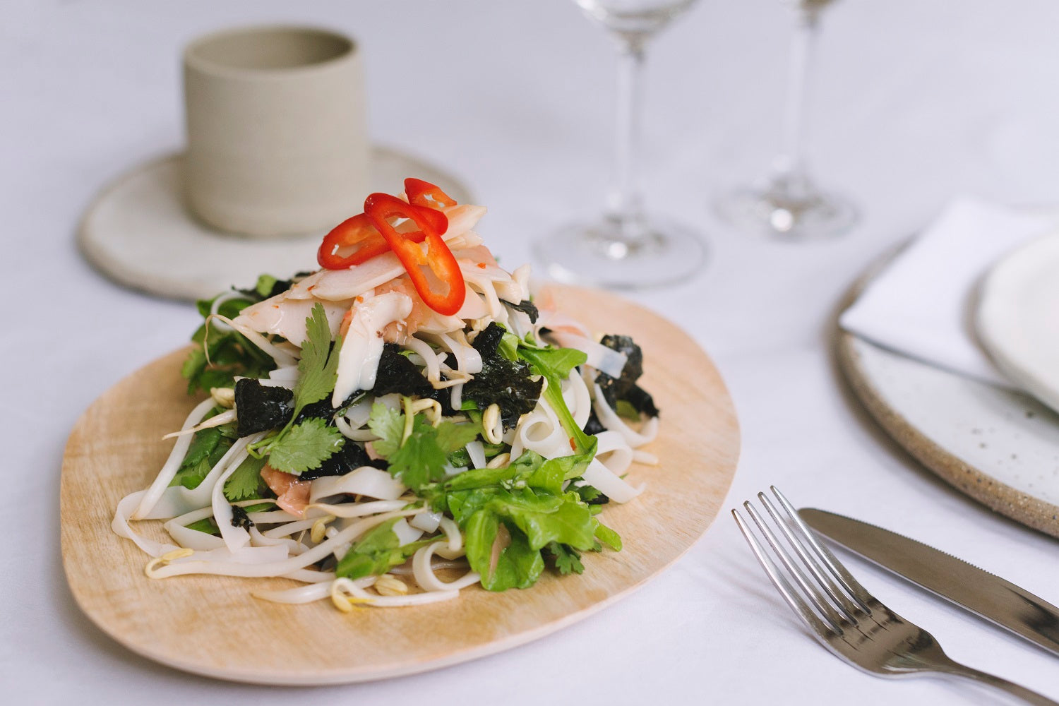 Abalone salad