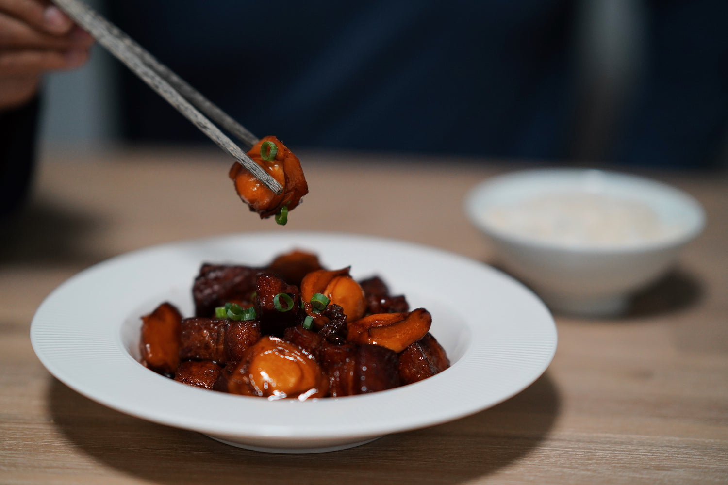 Braised Pork Belly with Abalone