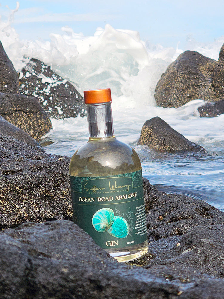 Ocean Road Abalone Gin by Suffoir Winery, Brewery & Distillery - 500ml & 200ml