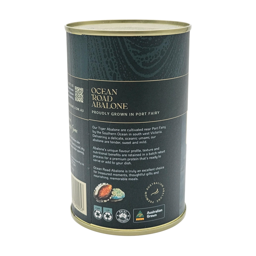 Ocean Road Abalone 130g – Ready-to-Eat Whole Canned Australian Abalone