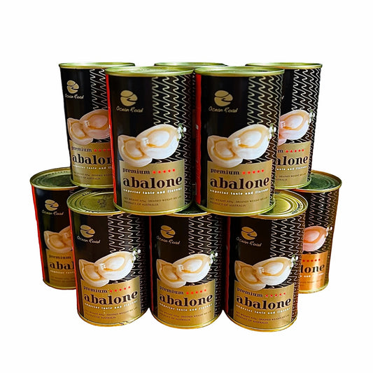 Premium Abalone in Brine 130g x 12 cans